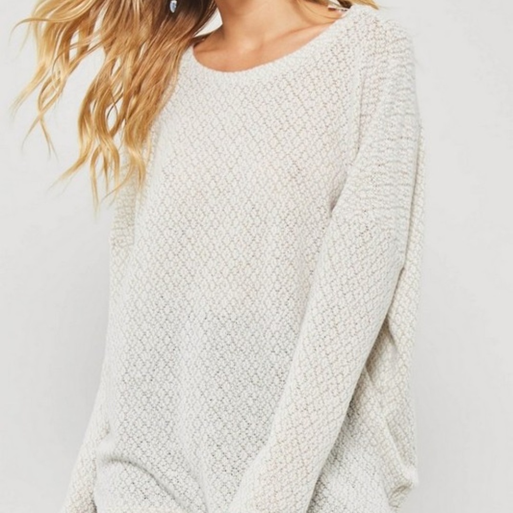 nwt | Promesa Open Back Twist Sweater Top - Picture 5 of 8